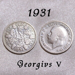 1931N Ɣɉh I[N fUC ǂ񂮂 Acon Ork W[W5 CMX 50 .500 Vo[ Silver nbs[ EFfBO VbNXyX ԉł̍̌Cɋ6yX bL[ K K^^