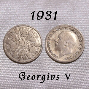 1931N Ɣɉh I[N fUC ǂ񂮂 Acon Ork W[W5 CMX 50 .500 Vo[ Silver nbs[ EFfBO VbNXyX ԉł̍̌Cɋ6yX bL[ K K^^