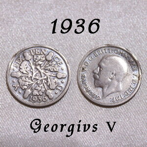 1936N Ɣɉh I[N fUC ǂ񂮂 Acon Ork W[W5 ŏIsN CMX 50 .500 Vo[ Silver nbs[ EFfBO VbNXyX ԉł̍̌Cɋ6yX bL[ K