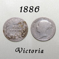 楽天市場】6ペンス 銀貨 ヴィクトリア女王の通販