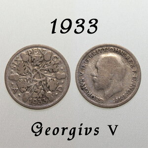 1933N Ɣɉh I[N fUC ǂ񂮂 Acon Ork W[W5 CMX 50 .500 Vo[ Silver nbs[ EFfBO VbNXyX ԉł̍̌Cɋ6yX bL[ K K^^