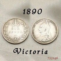 楽天市場】イギリス 6ペンス銀貨 エリザベス女王の通販