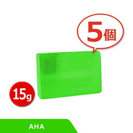 [ 5個セット ] サンソリット　スキンピールバー ミニ AHA (緑) 15g Skin Peel Bar