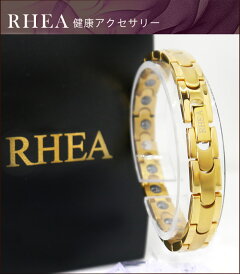 RHEA EASY 【 ゴールド メンズ 】正規保証 　健康ブレスレット