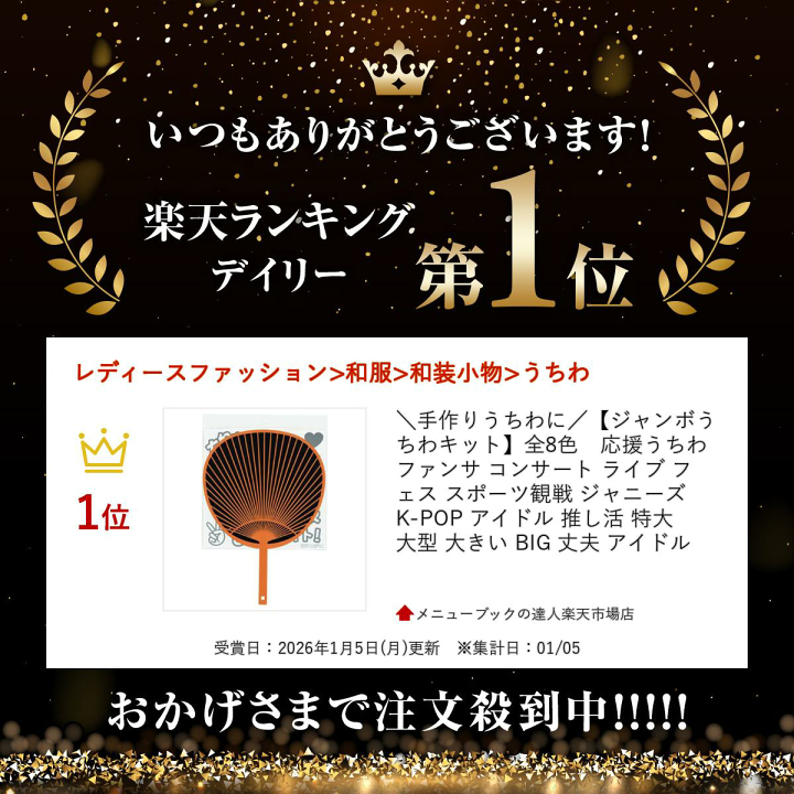 ホシ　うちわセット 立体 手作りうちわキット（お手頃 セット）【うちわ1本】【カラー