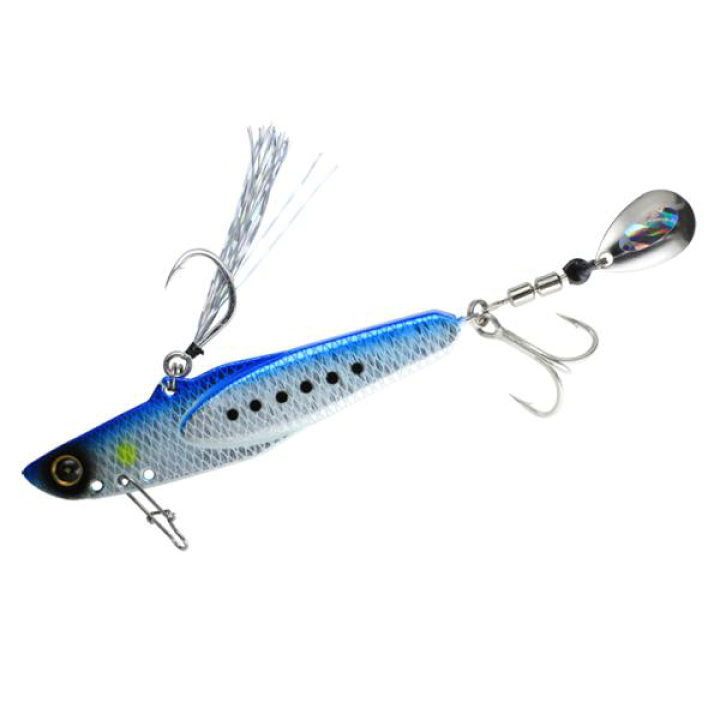 楽天市場】ハヤブサ ジャックアイ マキピタ FS449 40g スピンブレード