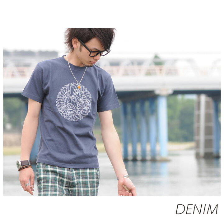 楽天市場 和柄 かわいい おもしろ Tシャツ メンズ レディース 半袖 ファッション トップス 綿 オリジナル おしどり 通販 黒 ペアルック 限定 おしゃれ シンプル プリント メッセージ サイズ 服 春 夏 鴛鴦 えんおう 秋ファッション Mi 215 ネットだけの隠れ服屋