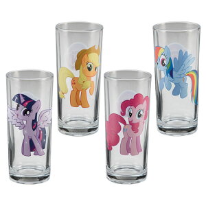 �yMy Little Pony �}�C���g���|�j�[�z �^���u���[�E�O���X 4��SET �i295ml�j �A���L�����E�A���R�~�E�A�����J���G�݁E�A�����J�G�݁E�A���G�@�H��@���킢���@�t�@���V�[�@�Z�b�g�@�v���[���g�@