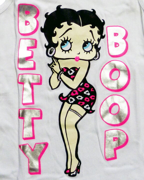 楽天市場】◎【 BETTY BOOP ベティちゃん 】 『 BETTY BOOP( ホワイト 
