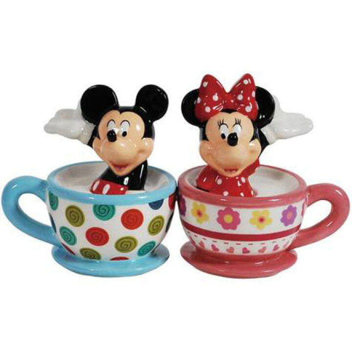 楽天市場】◎【Disney/ディズニー】 ソルト＆ペッパー 陶器製 