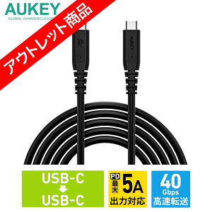 yAEgbgzUSB4 USB-CP[u 1.5m 40Gbps] PD 240Wo͑Ή AUKEY I[L[ Impulse Series CB-CD24-BK-OT 48V/5A 8K@60Hzfo m[gp\R X}z ^ubg iPhone Android }[d f[^]