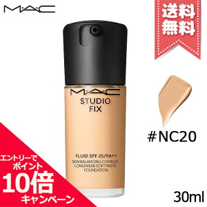 ���|�C���g10�{�E�����N�[�|����MAC �}�b�N �X�^�W�I �t�B�b�N�X �t���C�b�h #NC20 SPF25/PA++ 30ml�y���������z