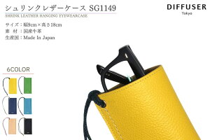 DIFFUSER v KlP[X SHRINK LEATHER HANGING EYEWEARCASE SG1149 fBt[U[ Kl TOX JEU[ Y {