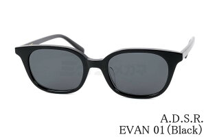 A.D.S.R. �T���O���X EVAN 01a Black 50�T�C�Y �X�N�G�A �G���@�� ADSR �G�[�f�B�[�G�X�A�[�� ���K�i
