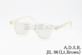 A.D.S.R. クリア サングラス JIL 06 45サイズ ウェリントン ジル ADSR エーディーエスアール 正規品