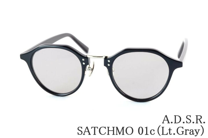 楽天市場】A.D.S.R. サングラス SATCHMO 01c クラウンパント コンビ 