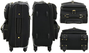 アウトレットソフトキャリーバッグ≪C9760T≫SSサイズ/Sサイズ約1日〜3日向き機内持ち込み可TSAロック付4輪キャスター搭載かわいい軽量送料無料