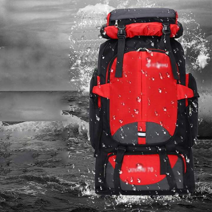 楽天市場】防災 70L リュック アウトドア バッグ ザック 登山 非常用 