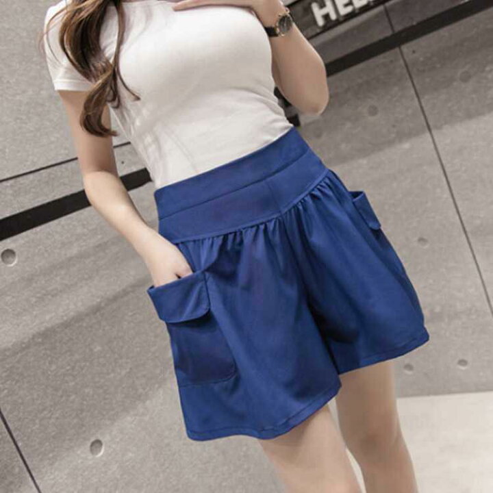 楽天市場 ショートパンツ ワイドパンツ ショート丈 レディース キュロットパンツ キュロットスカート 半ズボン ハーフパンツ 短パン ランニングパンツ送料無料 クレアガール