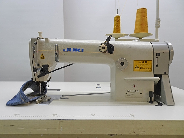 楽天市場】【中古】 ジューキ JUKI 100V MH-481-5型 2重環縫い １本針
