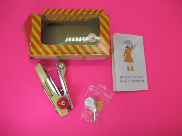 楽天市場】【中古】日本製 昭和レトロ 新飯田製作所 ハンドミシン THE 
