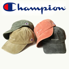 Champion チャンピオン ツイルキャップ PIGMENT 帽子 メンズ レディース ユニセックス 刺繍 ロゴ カジュアル シンプル 散歩 お出かけ おそろい