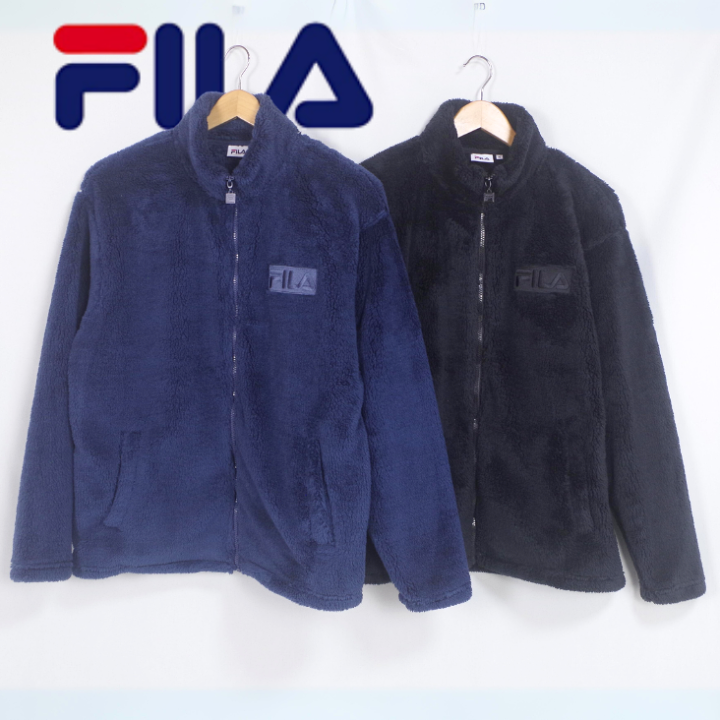 楽天市場】FILA フィラ ボアフリースジャケット メンズ レディース 