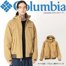 Columbia ロマビスタフーディ LOMA VISTA HOODIE　ジャケット フード 防寒ジャケット アウター 上着 メンズ 秋 冬 アウトドア キャンプ 通勤 通学 ロゴ 刺繍 キャンプ BBQ 釣り 防風 機能的 かっこいい 高性能 暖かい あったかい フリース ポケット フード ギフト ラッピング