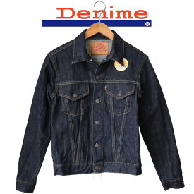 DENIME ドゥニーム デニムジャケット 3rd サードタイプ ジャケット ジージャン Gジャン デニム ジーンズ 綿100％ コットン 紙パッチ 日本製 made in japan アウター タイト 細身 ライトアウター メンズ プレゼント ギフト 有名 人気 アメカジ