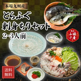 とらふぐ 刺身 ふぐ鍋 セット 2〜3人前 てっさ てっちり 国産 ふぐ皮 湯引き ふぐひれ付き フグ 河豚 冷凍 お取り寄せ 海鮮 グルメ ギフト 送料無料 SSS