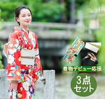 楽天市場】着物セット（アイテム数（着物・浴衣セット）3点）（和服 