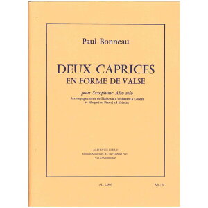 yTbNXyzclɂ2̊zȁFAgETbNXƃsAm̂߂/2 Caprices en forme de valse pour saxophone alto et piano