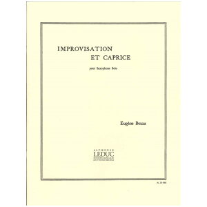 �y�T�b�N�X�y���z�����ƃJ�v���X�i��z�ȁj/Improvisation et Caprice pour saxophone solo