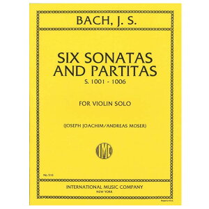 y@CIyzt@CÎ߂̃\i^ƃpeB[^(Aq/[U[Z)/6 Sonatas and Partitas BWV 1001-1006