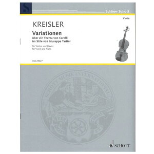 y@CIyzRb̎ɂϑtȁF^eB[j̗lɂ/Variationen uber ein Thema von Corelli (Tartini)