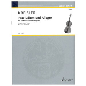 �y���@�C�I�����y���z�O�t�ȂƃA���O���A�v�j���[��̗l���ɂ��/Praeludium und Allegro im Stile von Gaetano Pugnani