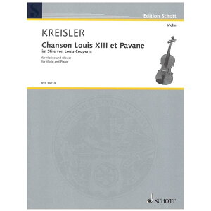 �y���@�C�I�����y���z���C13���̃V�����\���ƃp���@�[�k/Chanson Louis XIII et Pavane im Stil von Louis Couperin