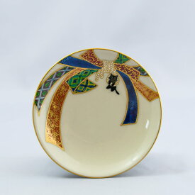 京焼 清水焼 猫の皿 金 化粧箱入り　焼物 陶器 磁器 プレゼント ギフト 進物 日本のお土産 外国人にも 宅飲み 化粧箱入り 京都 可愛い 和風 珍しい 綺麗 お茶