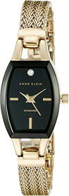 アンクライン Anne Klein 女性用 腕時計 レディース ウォッチ ゴールド AK/2184BKGB 女性らしいデザイン かわいい 【並行輸入品】