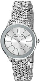 アンクライン Anne Klein 女性用 腕時計 レディース ウォッチ シルバー AK/2209SVSV 女性らしいデザイン かわいい 【並行輸入品】