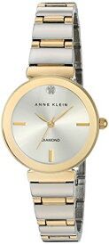 アンクライン Anne Klein 女性用 腕時計 レディース ウォッチ シルバー AK/2435SVTT 女性らしいデザイン かわいい 【並行輸入品】