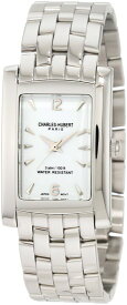 チャールズヒューバート Charles-Hubert, Paris 男性用 腕時計 メンズウォッチ ホワイト 3666-WM 【並行輸入品】
