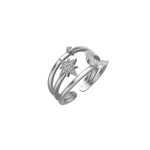 �yPASITHEA Star & Moon �����O�z�I�[�v�������O �w�� �A�N�Z�T���[ �t���[�T�C�Y �V���v�� �V���o�[ �����A�����M�[�Ή��I��i AAAAA�L���[�r�b�N ���� �M�t�g �v���[���g ��l �ؚ� �אg ���^ 12��