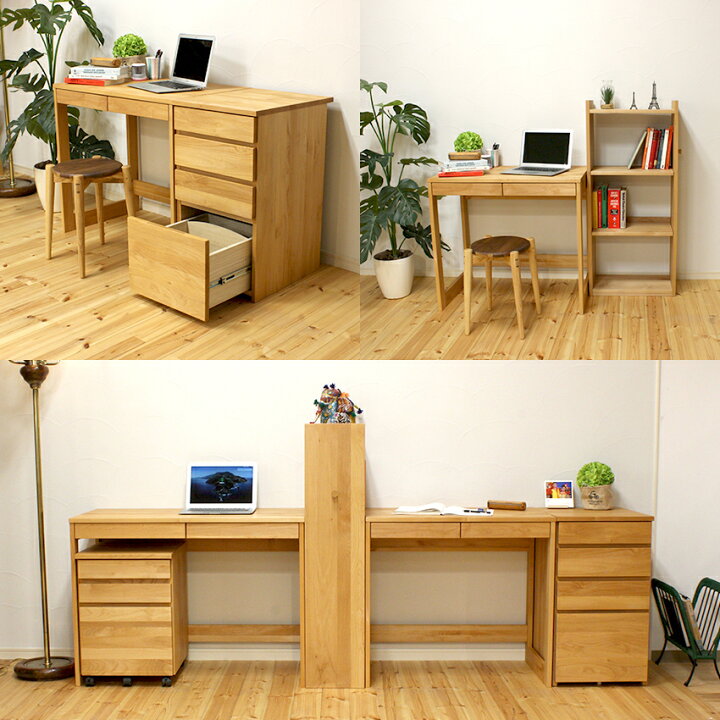 楽天市場】幅80cm 奥行50cm パソコンデスク シンプル ワークデスク 