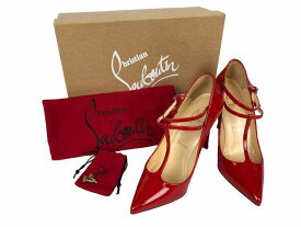 christian Louboutin/クリスチャンルブタン パンプス ハイヒール レディース サイズ : 35 レッド【中古】