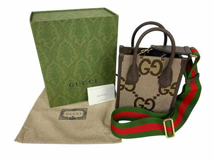 楽天市場】GUCCI / グッチ 2WAY ショルダーバッグ ジャンボGG 