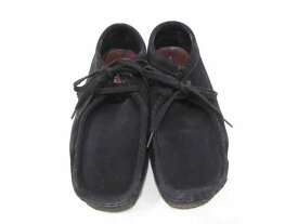 Clarks / クラークス WALLABEE ワラビー スエード シューズ メンズ サイズ : 25.5cm ブラック【中古】