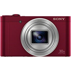 ソニー / コンパクトデジタルカメラ / Cyber-shot / DSC-WX500 / レッド / 光学ズーム30倍(24-720mm) / 180度可動式液晶モニター / DSC-WX500 RC