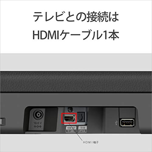 楽天市場】ソニー コンパクトサウンドバー HT-S200F B ブラック 内蔵