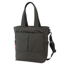 MANHATTAN PASSAGE マンハッタンパッセージ Day-in Day-out デイインデイアウト トートバッグ チャコールグレー #2445-CG